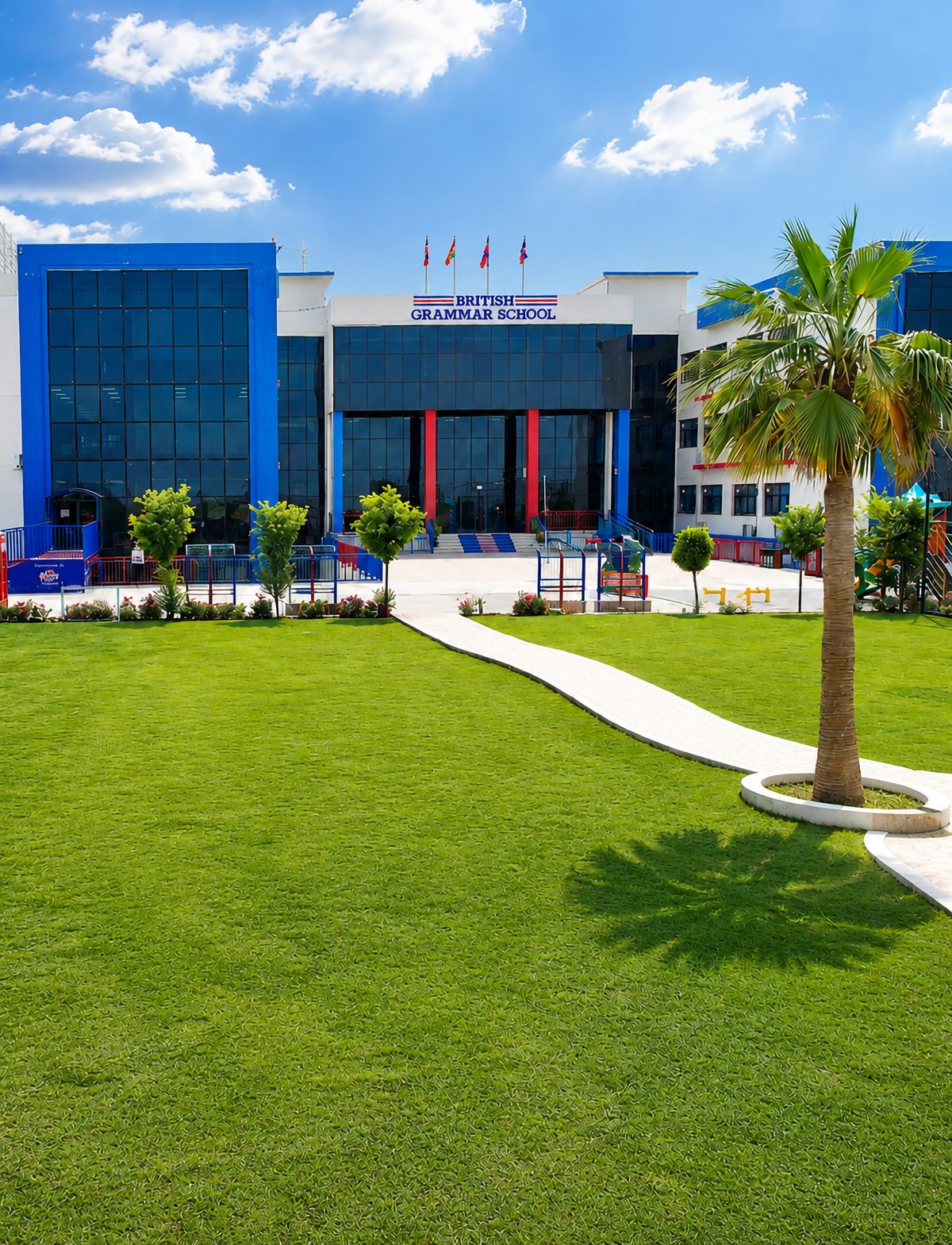 British Grammar School Erbil building and grounds
